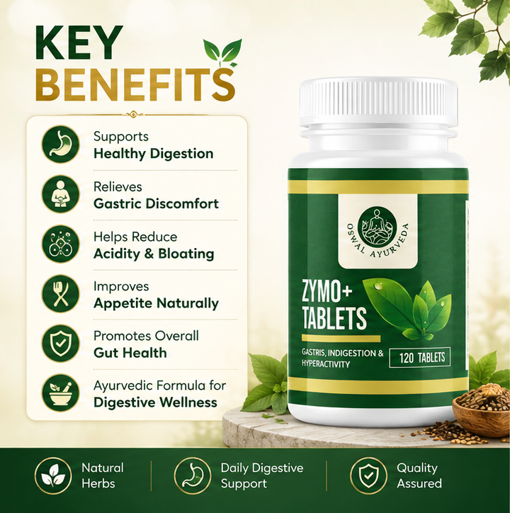 Zymo Plus Ayurvedic Digestive Tablets